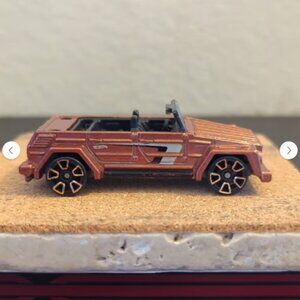 2000s Vintage Hot Wheels Brown Volkswagen VW Thing Diecast